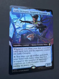 Lady Octopus, Inspired Inventor (Extended Art) Marvel's Spider-Man Magic Foil NM - Image 3