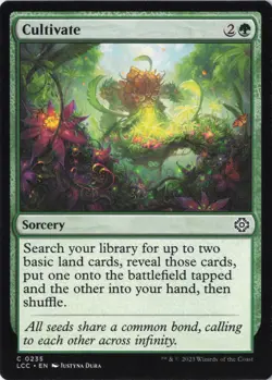 Cultivate C Commander: The Lost Caverns of Ixalan 235 Near Mint - Image 1