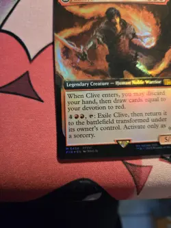 MTG Clive, Ifrit's Dominant (0458) Extended Art NM Foil Final Fantasy - Image 4