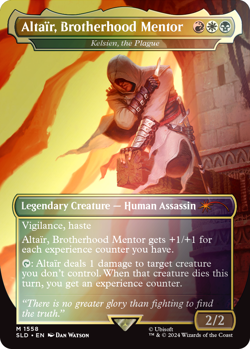 MTG Secret Lair Summer Drop Assassin's Creed: Lethal Legends Foil Edition sealed - Image 3