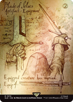 MTG Secret Lair Assassin's Creed Davinci's Designs Foil - Image 2