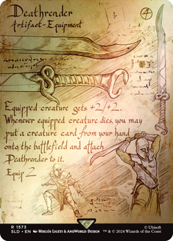 MTG Secret Lair Assassin's Creed Davinci's Designs Foil - Image 5