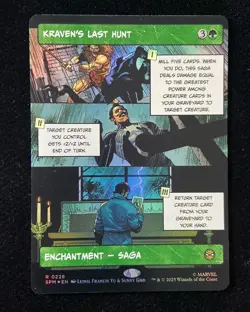 2023 Magic The Gathering MTG Marvel EN Foil R 0226 Kraven's Last Hunt GAV -VE86 - Image 1