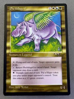 Phelddagrif Alliances MTG-Never Played Near Mint-Vintage Magic-RESERVE LIST - Image 1
