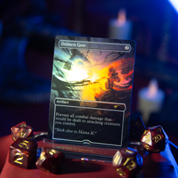 MTG Secret Lair x Dungeons & Dragons: Karlach's Rage - Rainbow Foil - Image 5