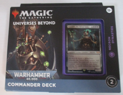 MTG Warhammer 40K Commander NECRON DYNASTIES Deck Magic Gathering SEALED - Image 1