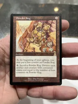 2x Powder Keg Urza's Destiny Regular Mtg Premodern Light Play - Image 4