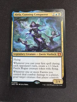 Alela, Cunning Conqueror 0003 Wilds of Eldraine MTG - Image 1