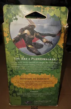 Magic the Gathering Devotion to Darkness (Theros) Intro Pack - Sealed Read Dscrp - Image 2