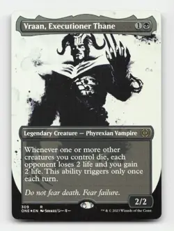 Vraan, Executioner Thane (Showcase FOIL) Phyrexia: All Will Be One #309 Rare - Image 1