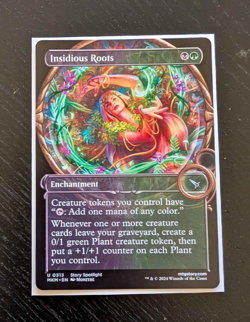 INSIDIOUS ROOTS Showcase Uncommon Murders at Karlov Manor Near Mint MTG - Image 1