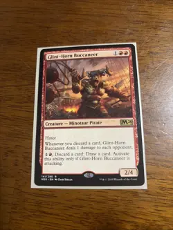 Magic The Gathering (MTG): Glint-Horn Buccaneer - Core Set 2020 (Rare - NM) - Image 1