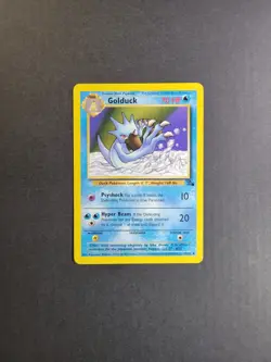 Golduck 35/62 Pokemon TCG Fossil Unlimited Regular Uncommon LP - Image 2