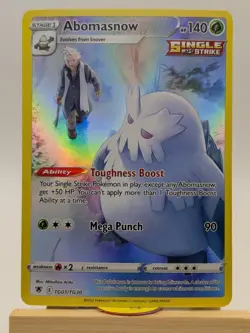 Pokemon TCG Abomasnow TG01/TG30 Ultra Rare Holo - JA139 - Image 1