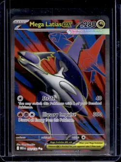 2025 Pokemon Mega Evolution MEG EN Latias ex Ultra Rare #163/132 - Image 1