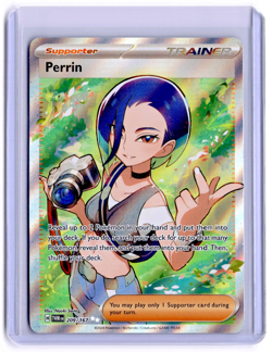 Perrin 209/167 Sv06: Twilight Masquerade Holo Pokemon Trainer NM / Mint - Image 1