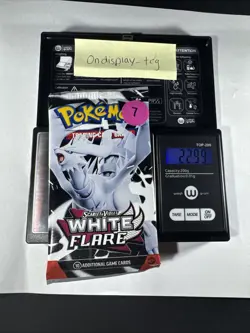 Very Heavy! 22.99g Pokemon TCG SV10.5 White Flare Booster Pack Sealed! - Image 1