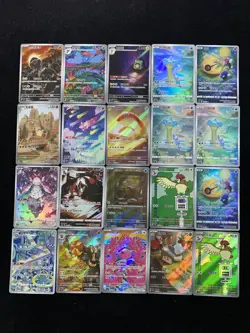 2025 Pokemon TCG S-Chinese Pidgeotto Gloom Lapras AR Art Rare Holo Lot*20 -BL25 - Image 2