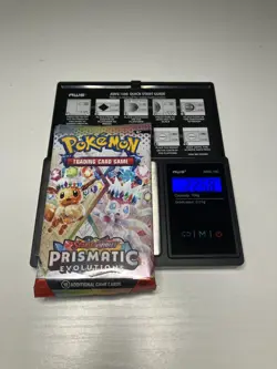 22.58g Prismatic Evolutions Pokemon Booster Pack New Sealed - Image 1