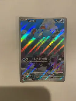 Marill 204/193 | Paldea Evolved | Great Centering | NM | Holo | Pokemon TCG - Image 1