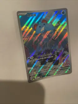 Marill 204/193 | Paldea Evolved | Great Centering | NM | Holo | Pokemon TCG - Image 2