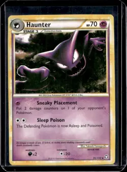 2010 Pokemon HeartGold & SoulSilver Triumphant Haunter #35/102 - Image 1