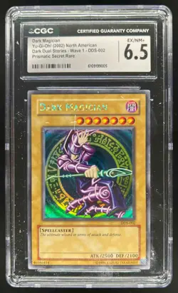 2002 Yu-Gi-Oh! Dark Duel Stories Magician #DDS-002 CGC 6.5 - Image 1
