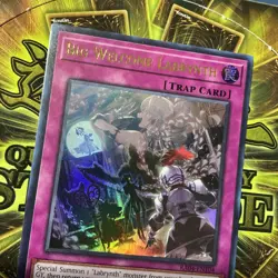 Yu-Gi-Oh Quarter Century Stampede Big Welcome Labyrinth Ultra Rare RA04-EN104 NM - Image 2