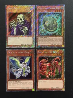 2025 YUGIOH RA04 PLATINUM SECRET RARE SKULL SERVANT NM BONUS SET - Image 1