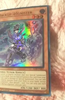Yu-gi-oh! Backup @Ignister - ALIN-EN002 Ultra Rare 1st Edition Alliance Insight - Image 3
