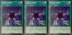 3x Chaos Form (Misprint) | SDWD-EN020 | Common | Unlimited | NM | YuGiOh - Image 1