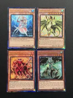 2025 YUGIOH RA04 ULTIMATE RARE DEEP SEA DIVA NM BONUS SET - Image 1
