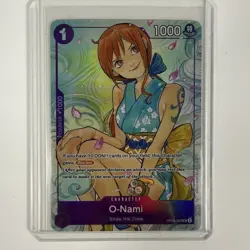 O-Nami OP05-062 Full Art - One Piece Illustration Box Vol. 1 English NM Promo - Image 1