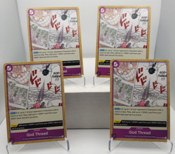 God Thread Playset - OP10-079 x4 - PRB02 Reprint - One Piece TCG - English - Image 1