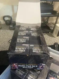 ONE PIECE TCG: Emperors in the New World Double Pack Volume 6 Unsealed Display - Image 5