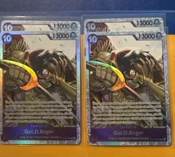 One Piece TCG OP13-064 Gol.D. Roger SR X4 Playset Card Game CCG English NM ! - Image 1