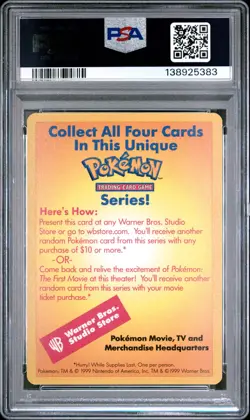 1999 POKEMON INSERT CARDS CATCH MEW! PSA 10 - Image 2