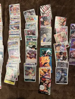 One Piece The Azure Sea’s Seven Lot Of 200 Cards! OP14 + 15 From Other Sets! - Image 3