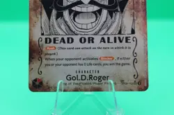 Gol D Roger OP09-118 SP Wanted Poster Manga OP13 One Piece Card English Carrying - Image 4