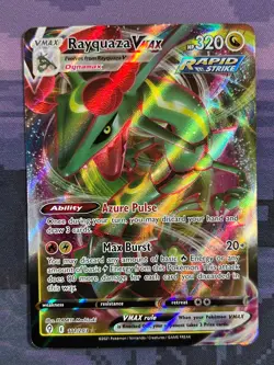 Rayquaza VMAX 111/203 Pokemon Evolving Skies Rare VMAX Near Mint Card NM 1 - Image 1