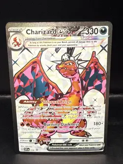 Pokemon Card Charizard ex SVP 056 Scarlet & Violet Promo Full Art - Image 1