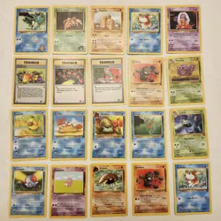 Pokemon WoTC Vintage Card Lot of 20 - Image 1