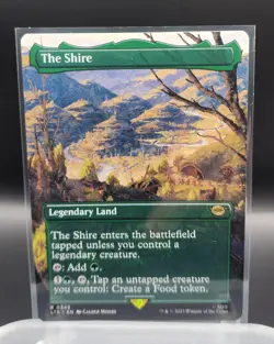 The Shire (NM) #345 - Borderless - The Lord of the Rings LTR Magic card MTG - Image 1