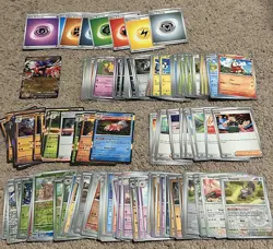 Scarlet and Violet Bulk Card Lot Approx. 170 Cards Holo Ex Trainer Energy - Image 1