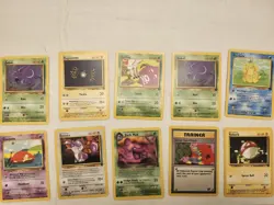 35 Pokemon WOTC Bulk Vintage Card Lot Team Rocket and Jungle - Image 2