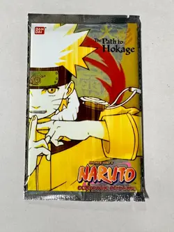 Naruto The Path to Hokage Booster Pack 2006 New TCG CCG Card Game Gold Art - Image 1