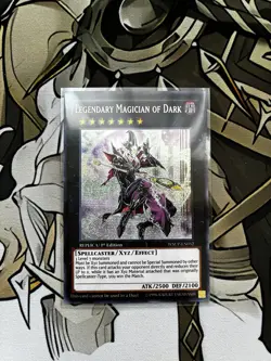 Yu-Gi-Oh! Legendary Magician of Dark LP Replica Card WSUP-EN052 1st Edition - Image 1