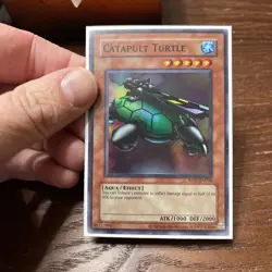 Yu-Gi-Oh Catapult Turtle RP01-EN038 Super Rare Retro Card English Edition - Image 1