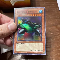 Yu-Gi-Oh Catapult Turtle RP01-EN038 Super Rare Retro Card English Edition - Image 2