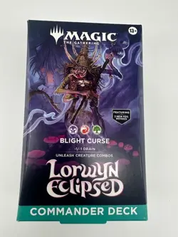 MTG Lorwyn Eclipsed - Commander Deck | Blight Curse IN HAND READY TO SHIP - Image 2